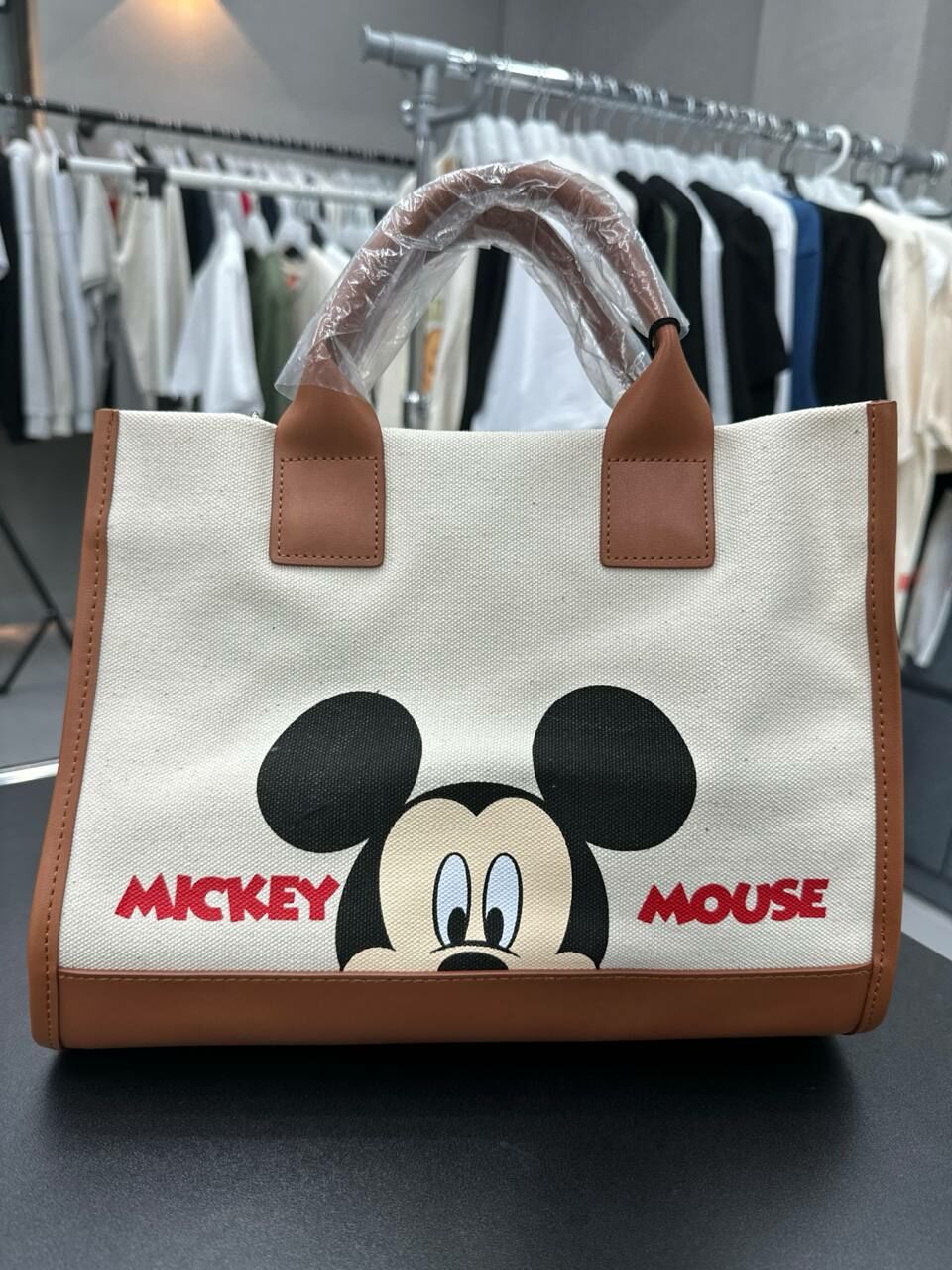 [S] LE.JUNEV NAYA TOTE SHOULDER CARRY BAG,BROWN, SLJV214 (SLJV214)