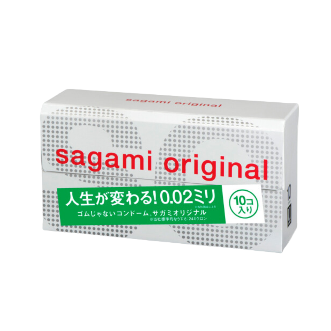 【三盒裝】日本相模 Sagami 0.02 PU安全套（10片裝）（日版）