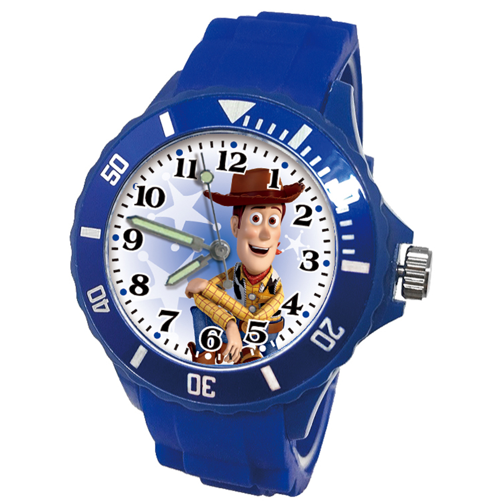 【皮克斯】胡迪牛仔運動彩帶錶