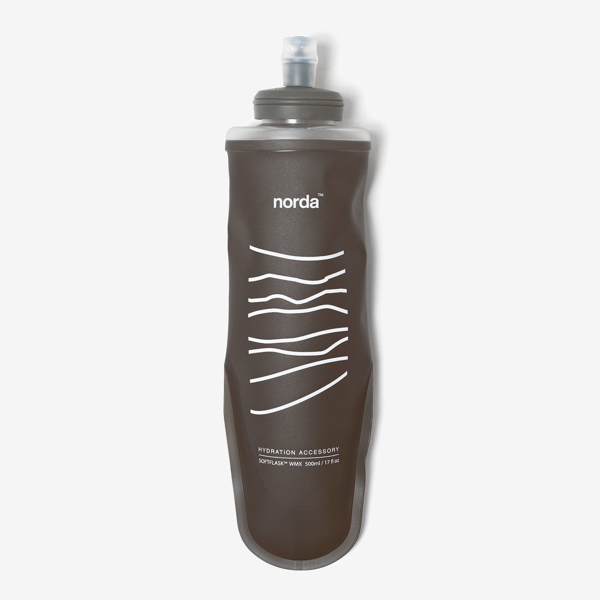 Norda｜HydraPak® SoftFlask WMX 軟式水壺 "Smoky Quartz"