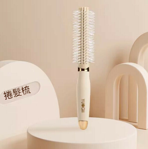 熱推蓬鬆毛囊捲髮梳（米黃色）