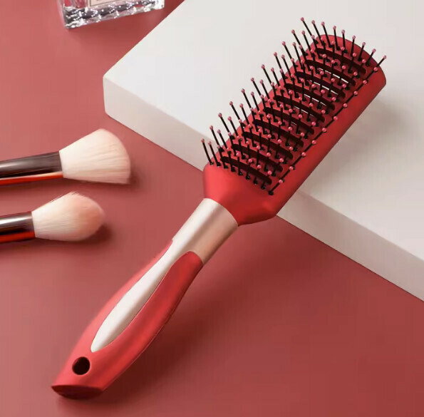 Hot push air bag rib comb (red)