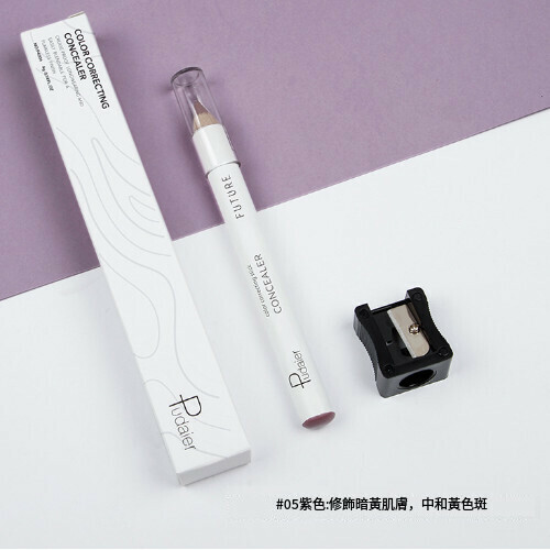 Popular brightening and correcting face and lip concealer pen (05# purple)