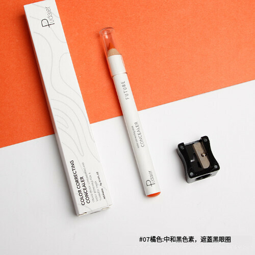 Popular brightening and correcting face and lip concealer pen (07# orange)