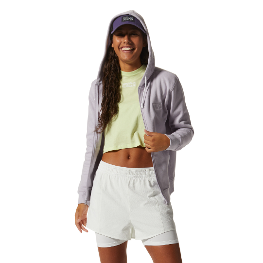 Mountain Hardwear / 女款 防曬透氣運動短褲 Sunshadow™ 2in1 Short / 霧堤白 (MHW1982761102)