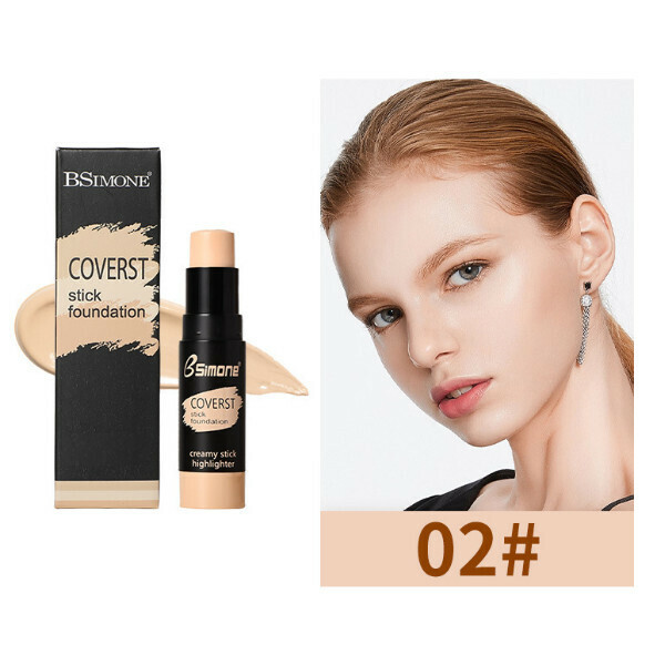 Hot recommended brightening, contouring, waterproof and moisturizing concealer (02#)