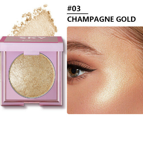 Hotly recommended contouring pearlescent glitter highlighter (#03)