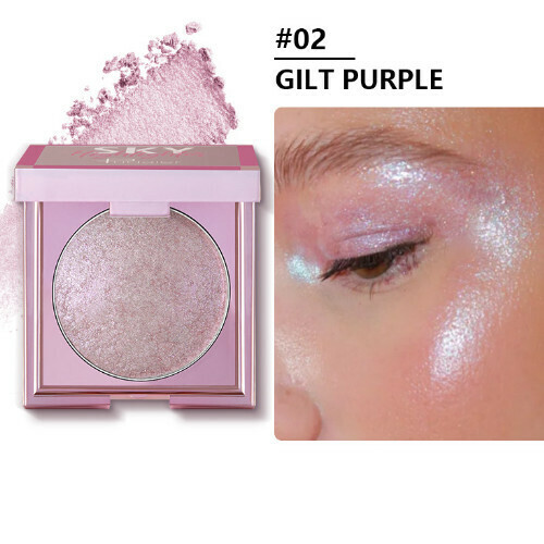 Hotly recommended contouring pearlescent glitter highlighter (#02)