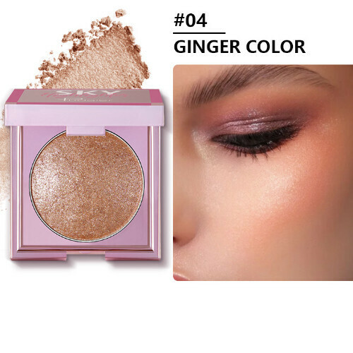 Hotly recommended contouring pearlescent glitter highlighter (#04)