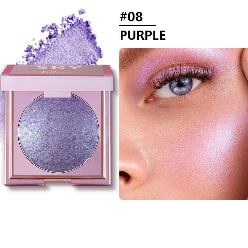 Hotly recommended contouring pearlescent glitter highlighter (#08)