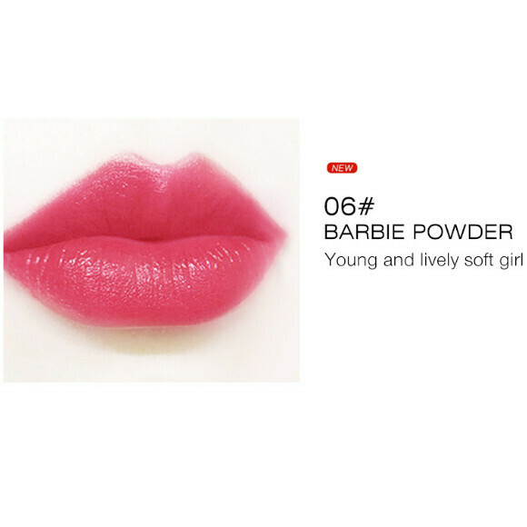 Hot recommended matte color changing lipstick (06#)