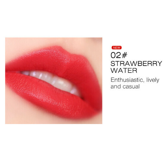 Hotly recommended matte color changing lipstick (02#)