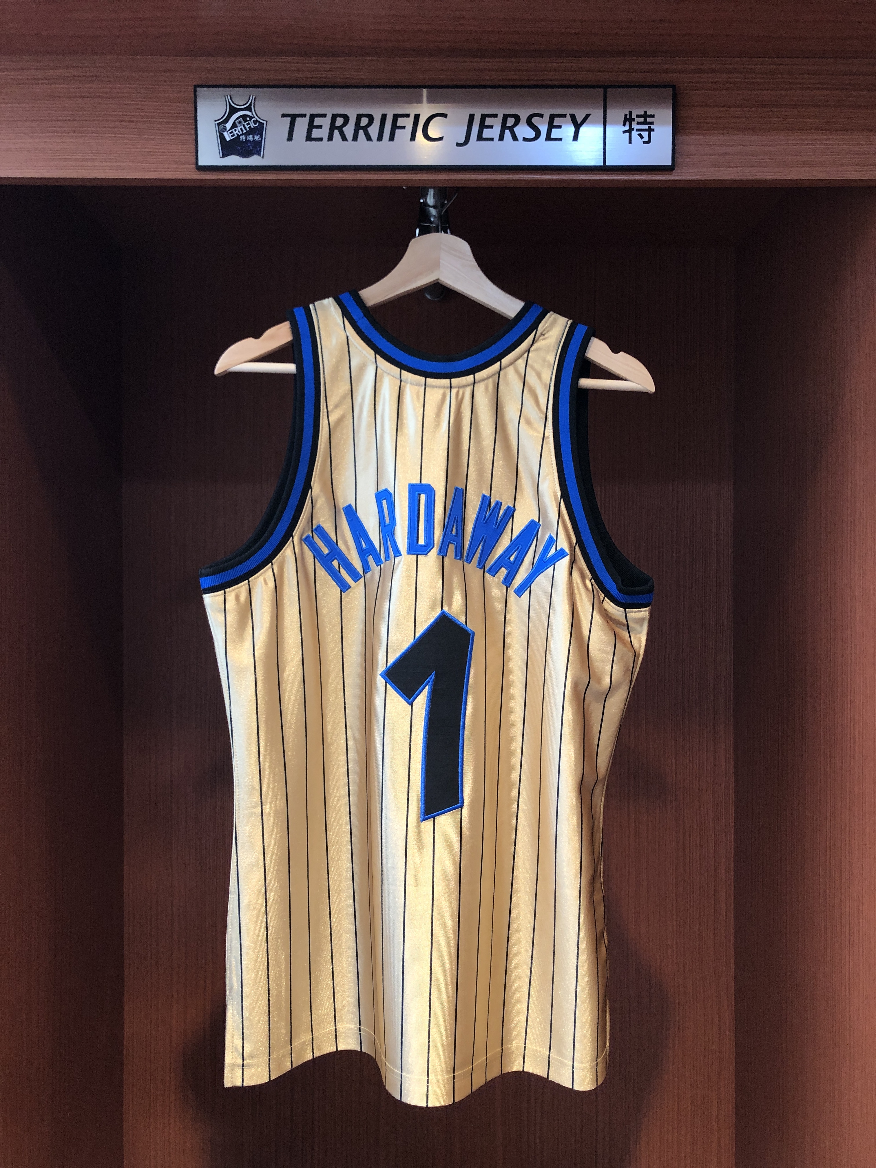 NBA球衣 Penny Hardaway 奧蘭多魔術金 93-94 75周年 異色金 M&N Swingman G2 球迷版 電繡 全新