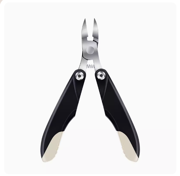 Popular manicure scissors tool (folding pliers black)
