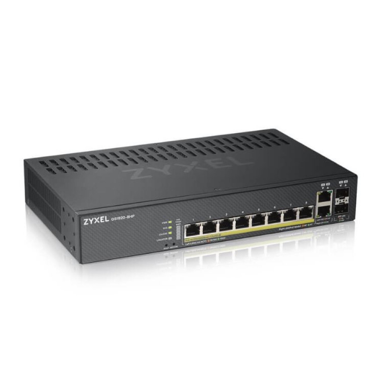 ZyXEL 合勤 GS1920-8HP 智慧型網管交換器