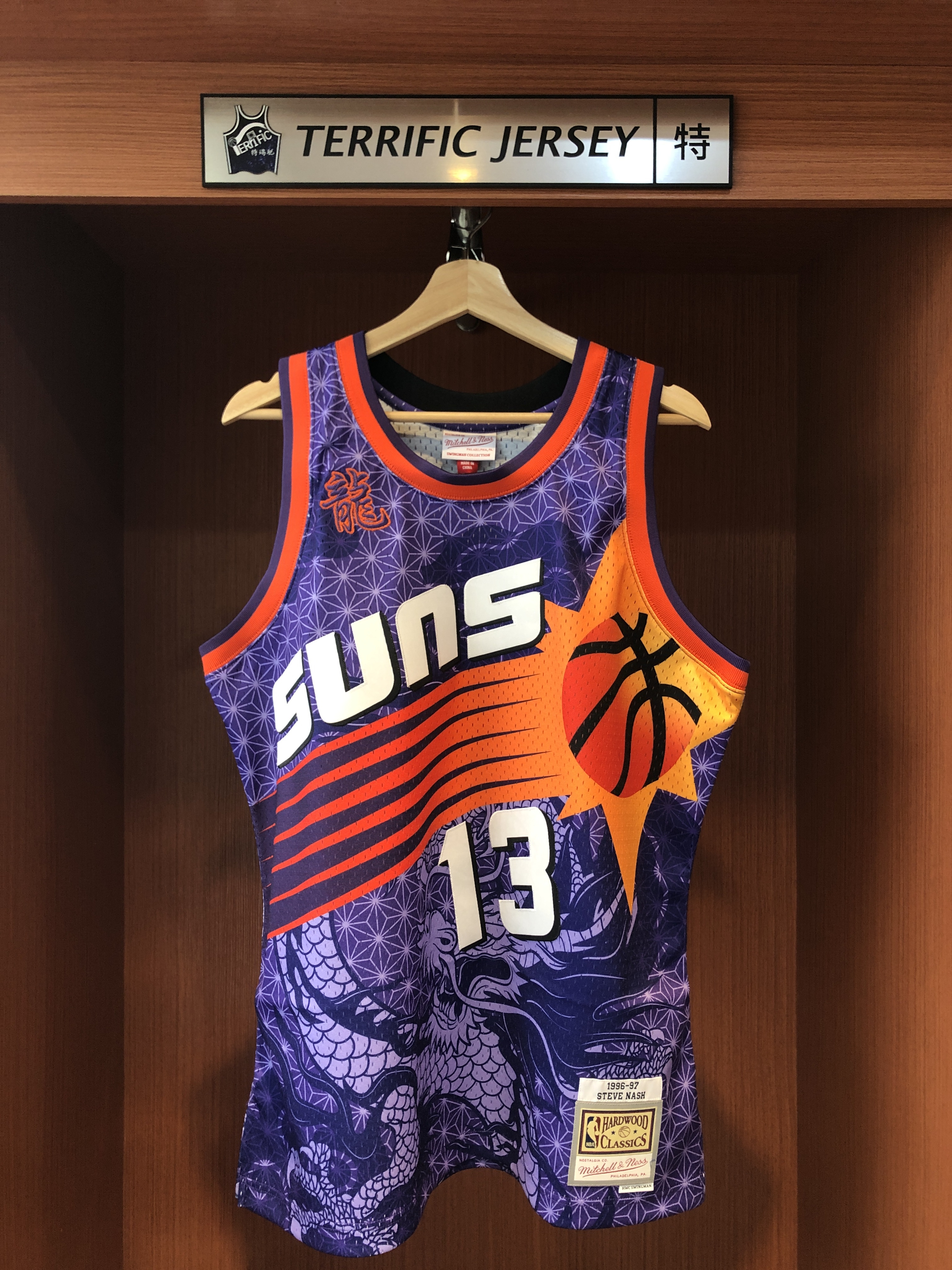 NBA球衣 Steve Nash 鳳凰城太陽 新年款 龍年 98-99 M&N Swingman G2 球迷版 電繡 全新