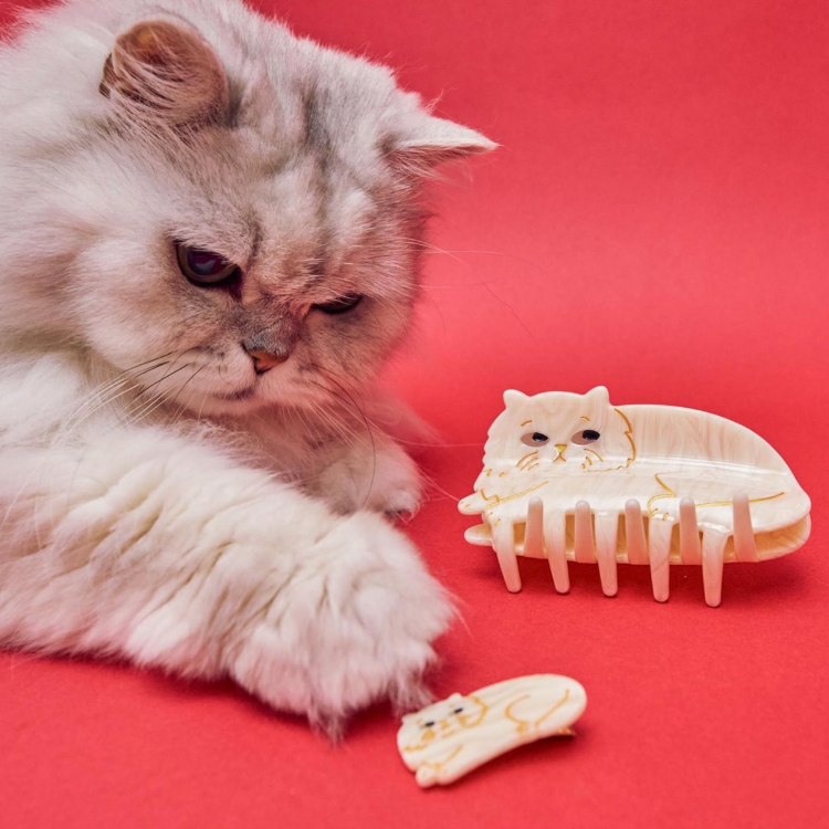 Coucou Suzette,抓夾,髮夾,髮飾,飾品,配件,親子,童趣,法國飾品,汪星人,情人節,愛心,蝴蝶結,情人節限定