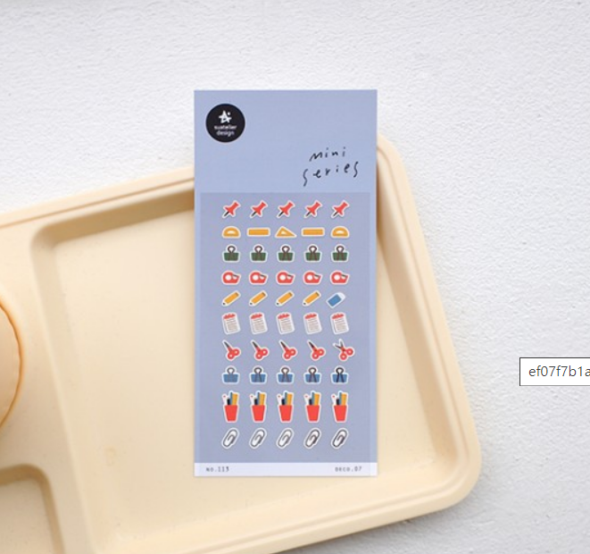 迷你點綴用貼紙 文具｜ SUATELIER 韓國