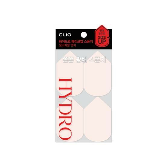 CLIO Hydro Makeup Sponge Original Edge [4PCS]