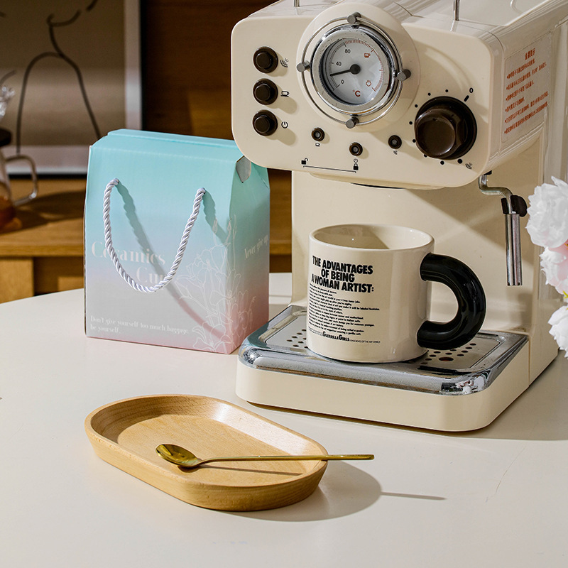 《4372》INS風高質感馬克杯350ML