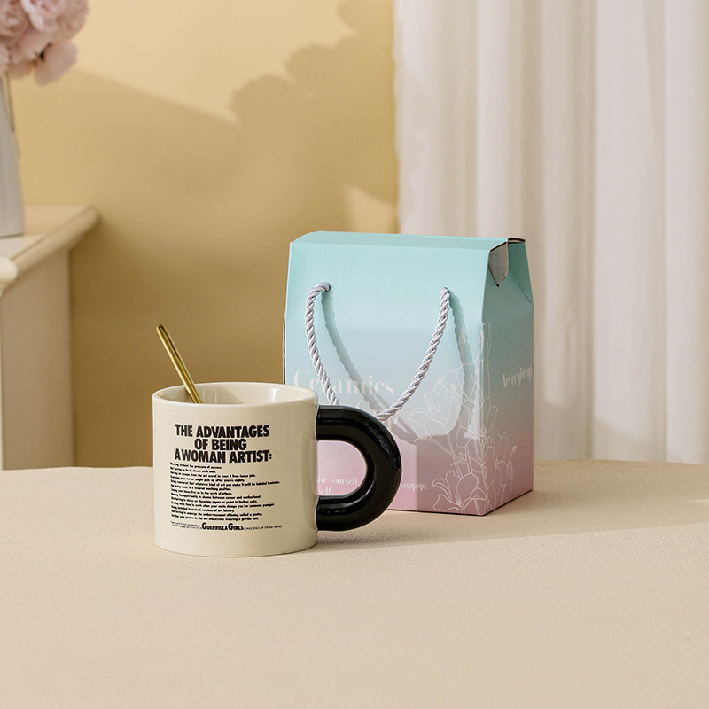 《4372》INS風高質感馬克杯350ML