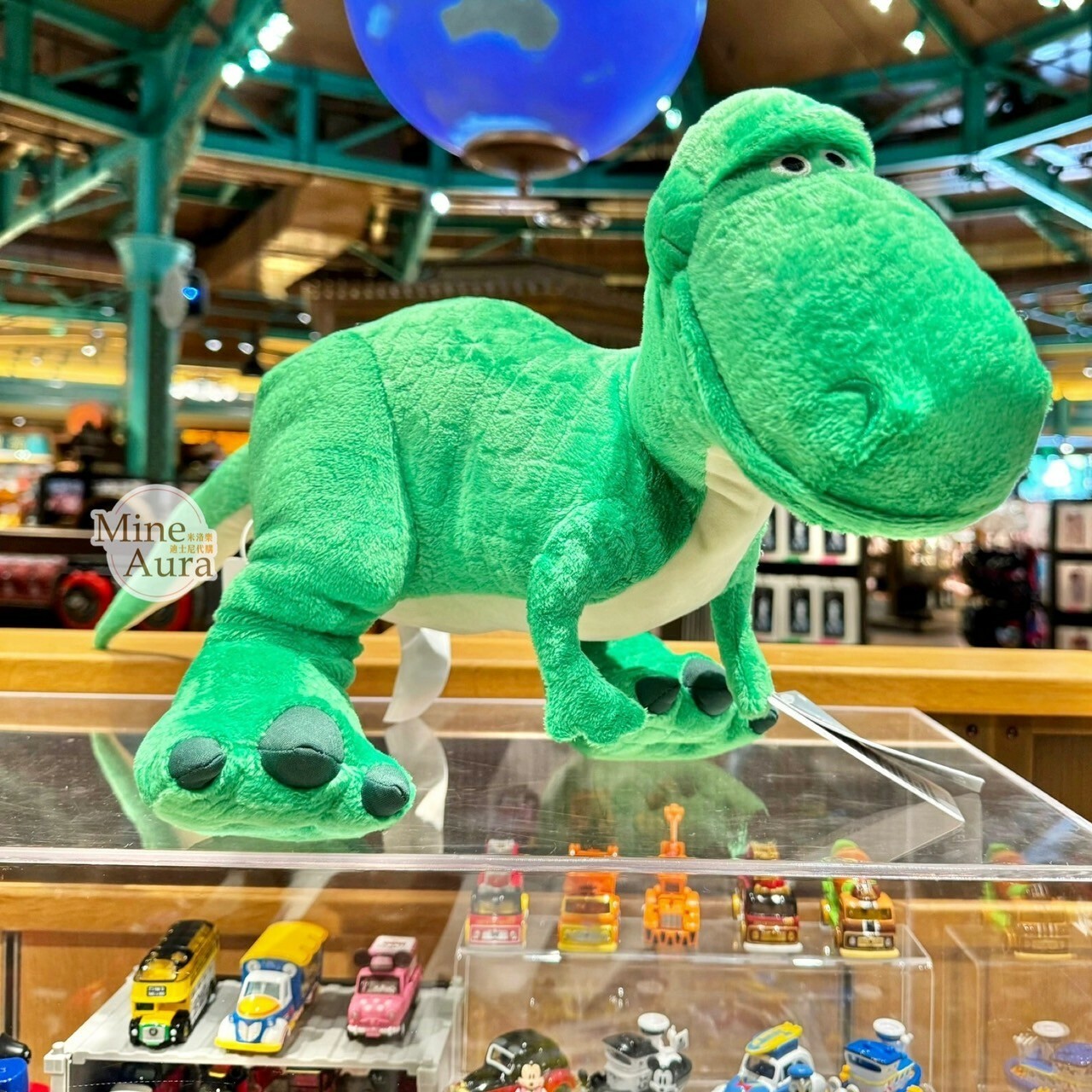 抱抱龍 Rex 站姿造型 娃娃 玩偶 玩具總動員 Toy Story -上海迪士尼樂園