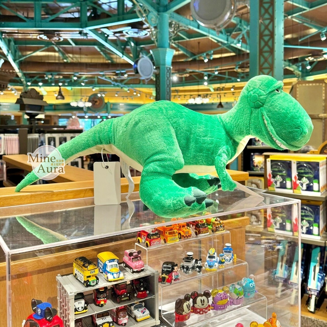 抱抱龍 Rex 站姿造型 娃娃 玩偶 玩具總動員 Toy Story -上海迪士尼樂園