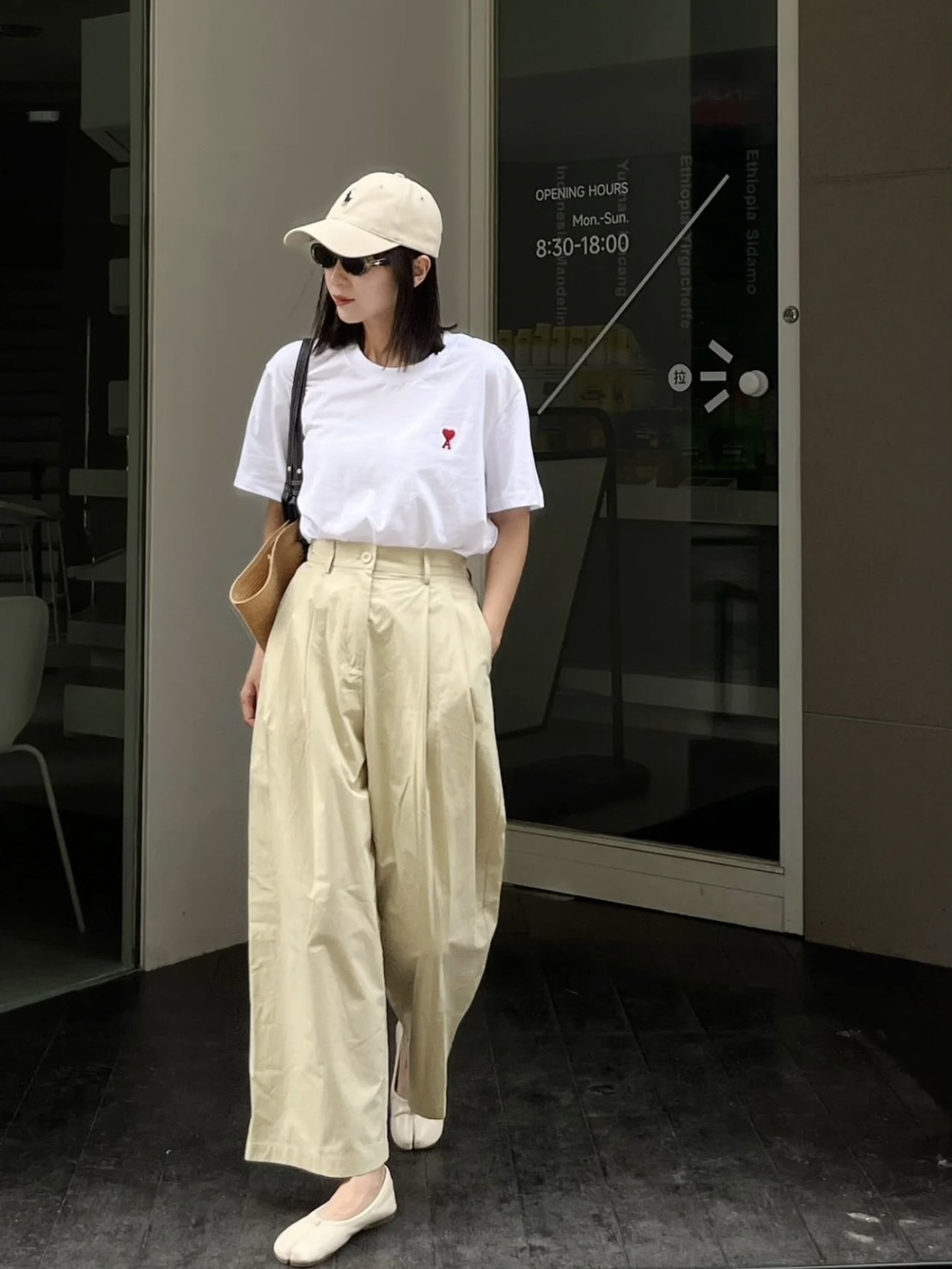 <快速出貨> AMI Paris 經典愛心logo 短袖 4色