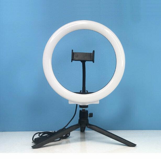 KL Live Lighting Mobile Phone Holder Special Artifact (26cm Light + Gimbal + Mobile Phone Clamp + 19cm Desktop Stand)