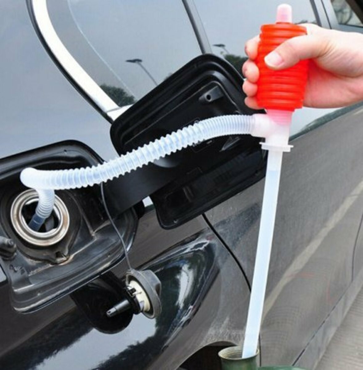 新款汽車用品抽油器（紅色+白色）