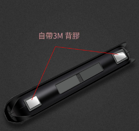 熱推車用臨時停車號碼車牌框【夜光帶香薰款黑色（配9組號碼）】 