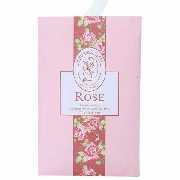 Car Aromatherapy Bag Wardrobe Sachet (Rose) (Single Pack)