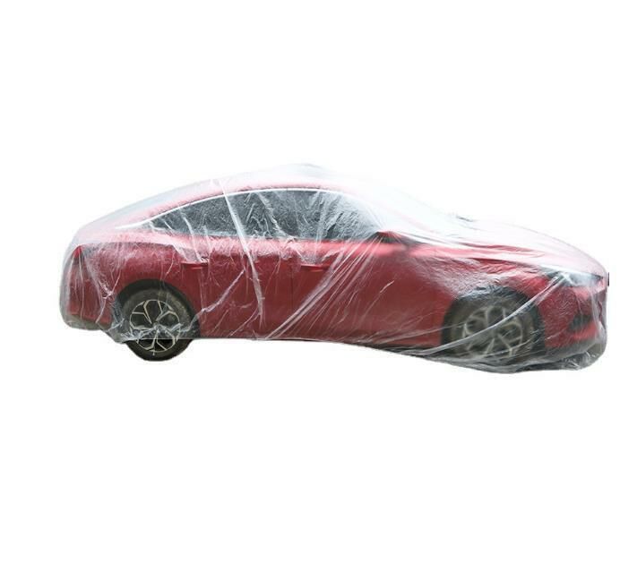 (M size [about 3.5*6M]) transparent disposable car coat car dust cover 