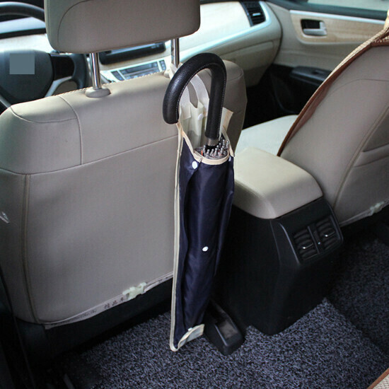 Car rear seat back umbrella bag storage bag