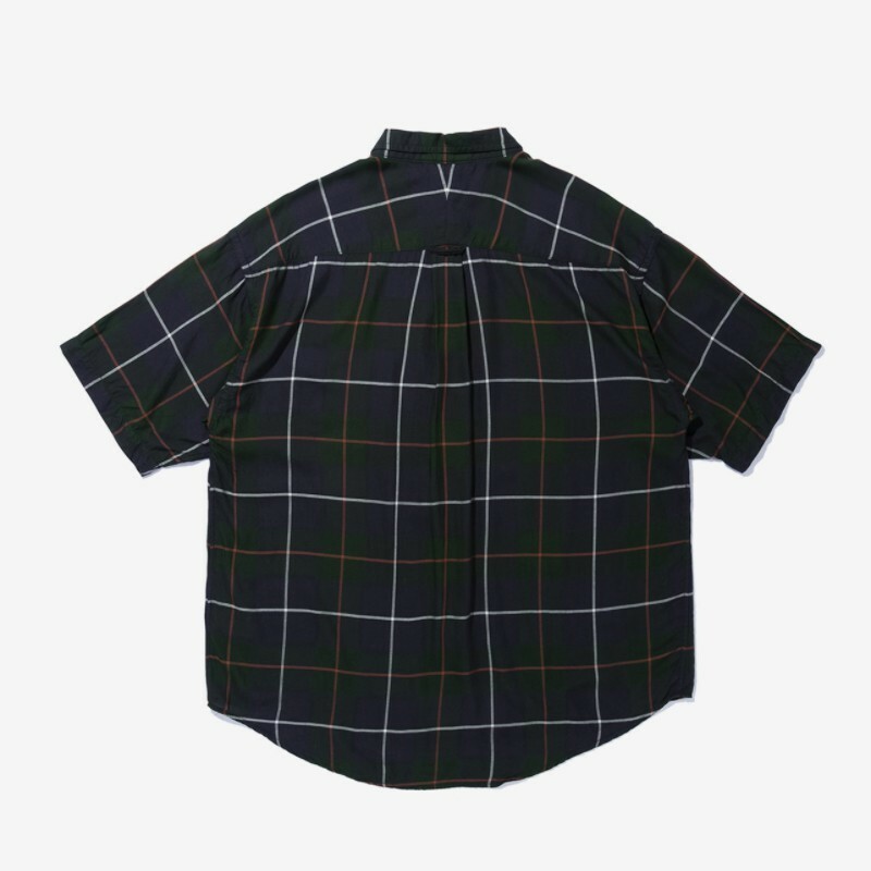DESCENDANT HYANNIS B.D SS SHIRT DCDT 短袖格紋襯衫