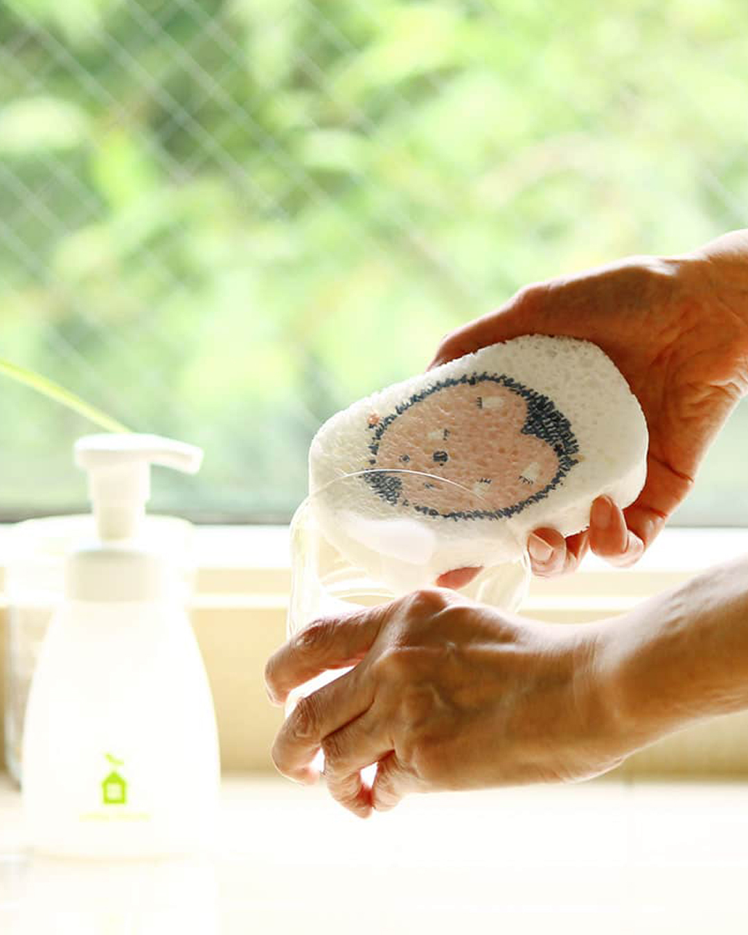 植物纖維吸水海綿 刺蝟｜kata kata