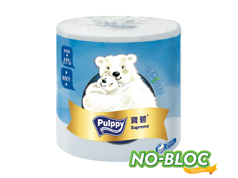 寶碧｜三層高級衛生紙 10 卷裝（海藍系列）