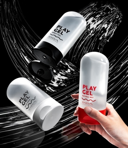 Tenga Play Gel Direct Rich (黑) 水性潤滑劑 160mL