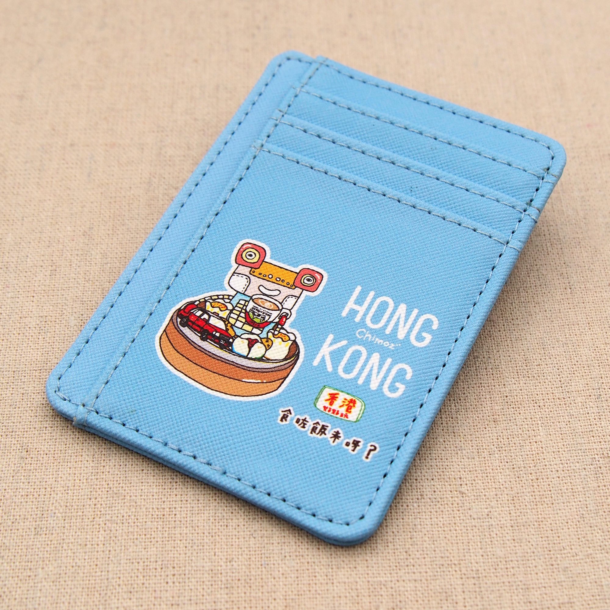 CHIMOZ X SANNIC SHOP illustrators collection chimoz hk (dim sum) card holder