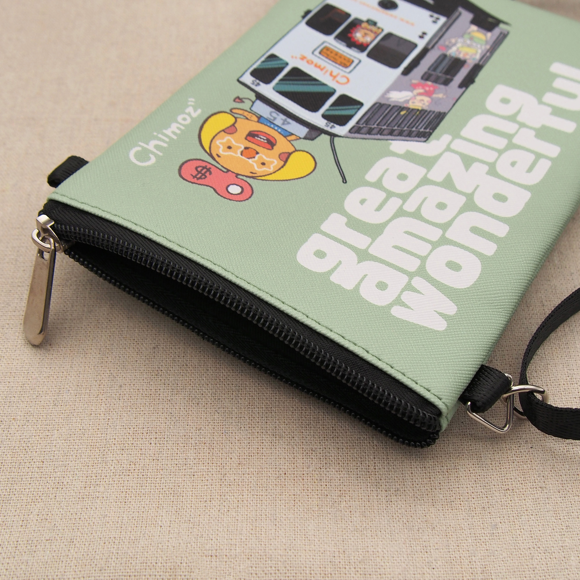 CHIMOZ X SANNIC SHOP illustrators collection chimoz hk (hk tram) phone bag