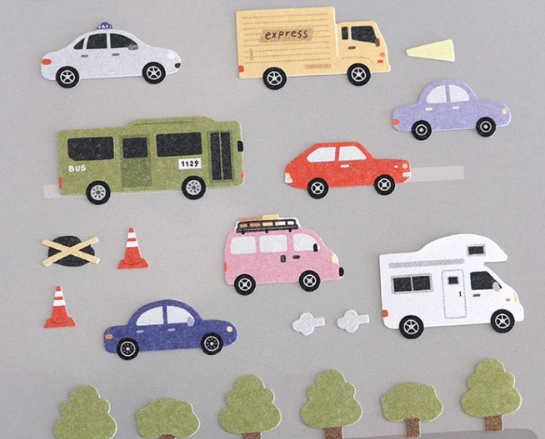 不透明款式 貼紙 車子｜SUATELIER 韓國