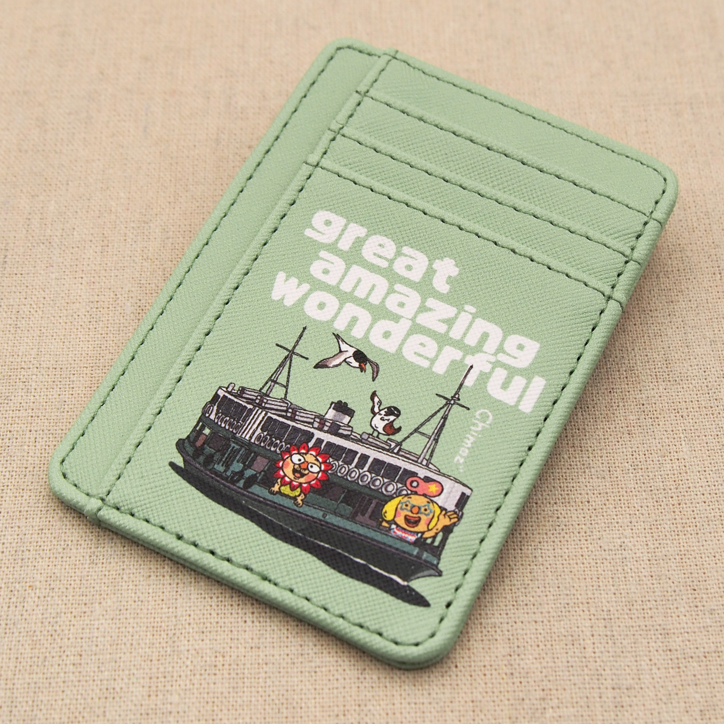 CHIMOZ X SANNIC SHOP illustrators collection chimoz hk (star ferry) card holder