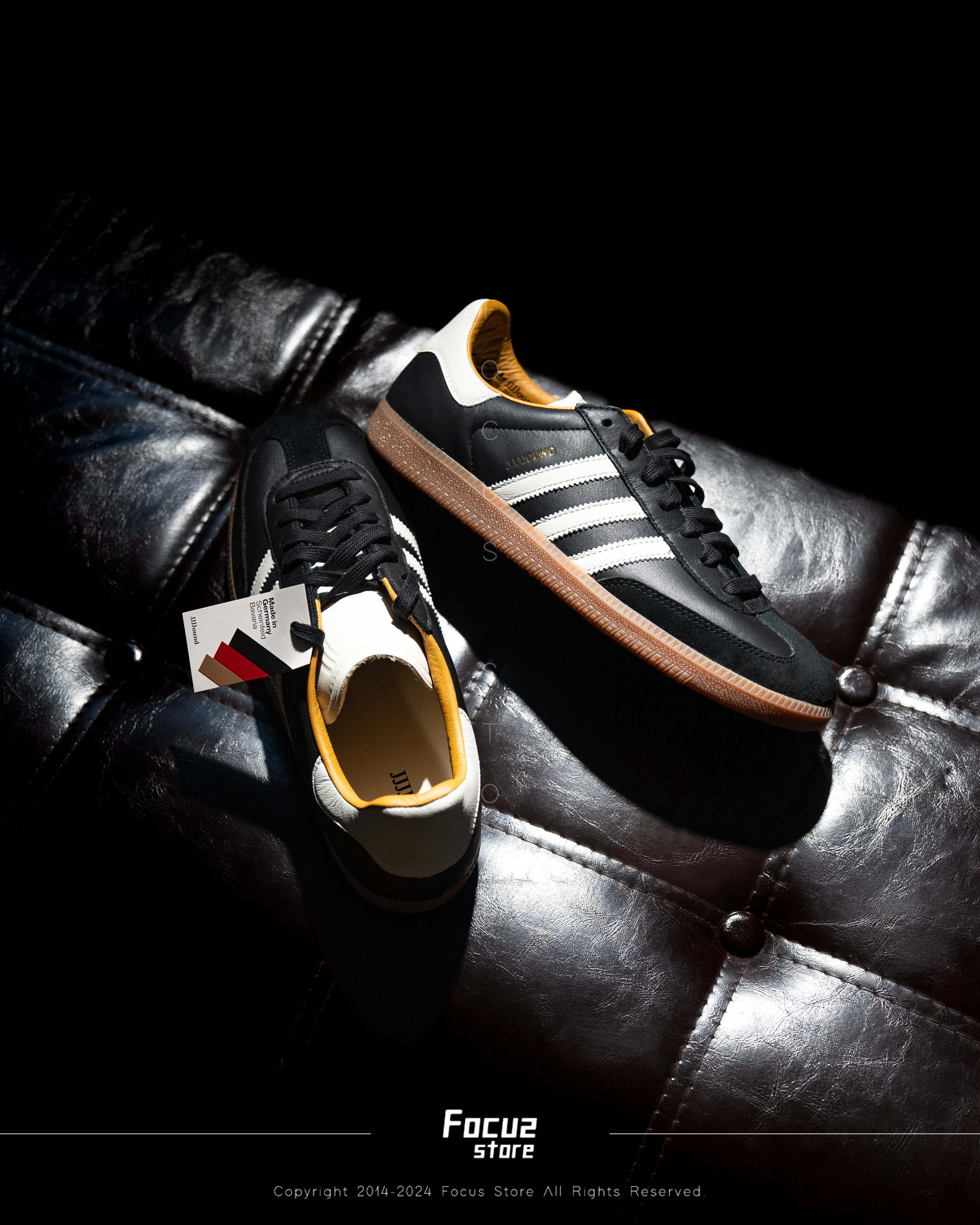 【Focus Store】預購 JJJJound x adidas originals Samba OG "Black" 黑色 ID8707