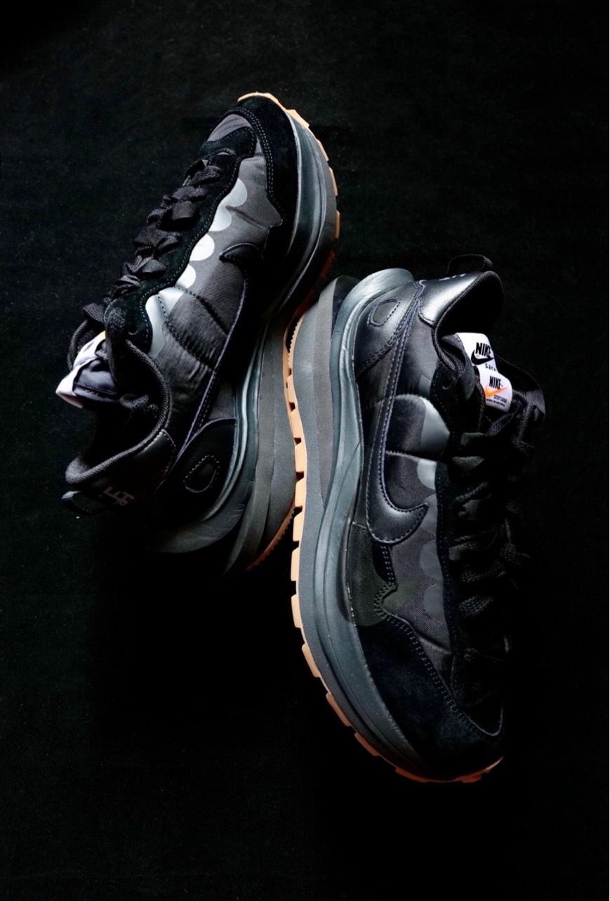Sacai x Nike VaporWaffle black and gum 焦糖 黑生膠 DD1875001