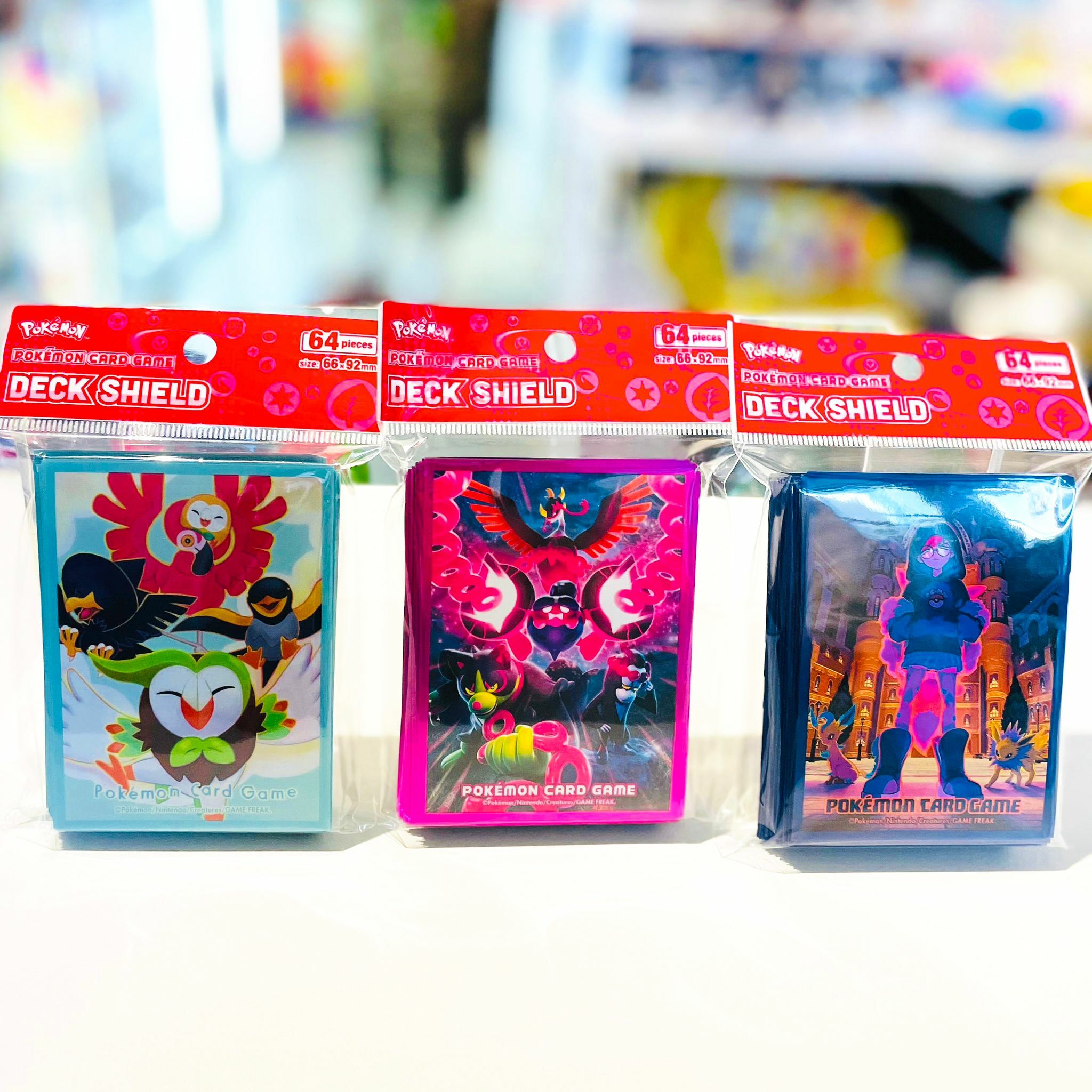 Pokemon Card Sleeves  (65 Sleeves)(A/B/C)