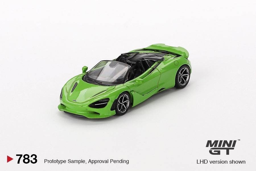 Mini GT 1/64 麥拉倫 McLaren 750S Spider Mantis Green LHD