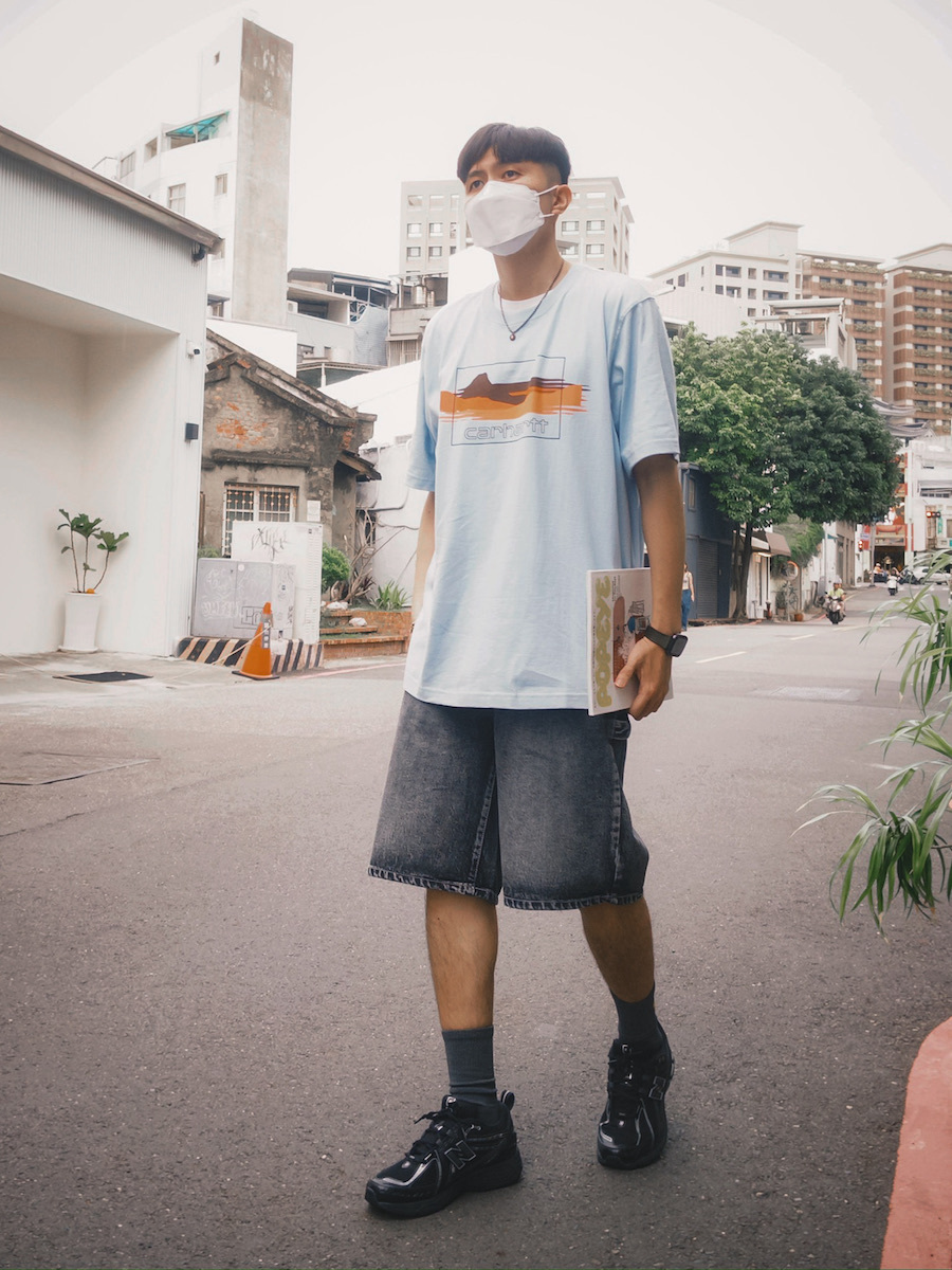 TDH CityBoy 復古貓鬚直筒短褲