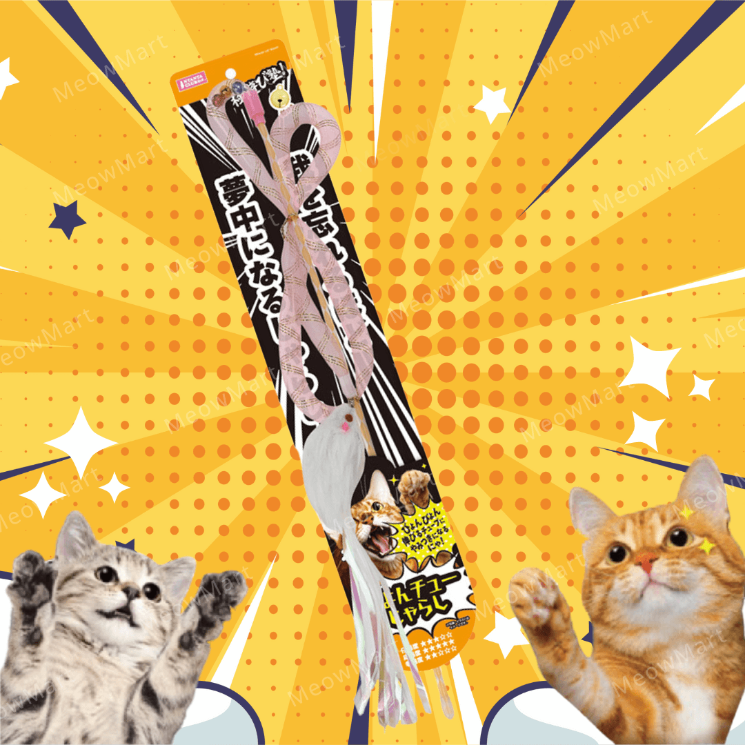 日本 Nyanta Club 極遊び塾！逗貓棒 (鈴鐺鼠)