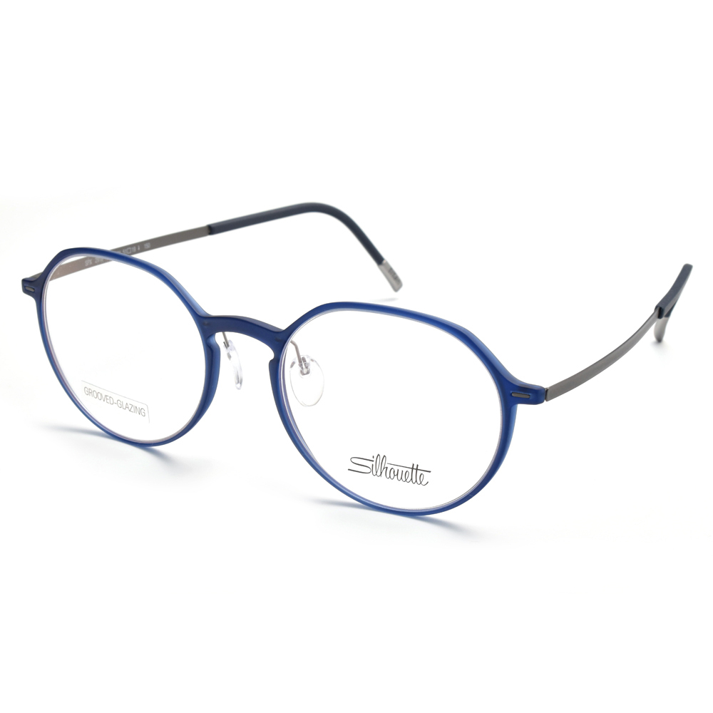 【SILHOUETTE】ST2918 75 4561 切角圓框光學眼鏡♥ #Urban LITE系列