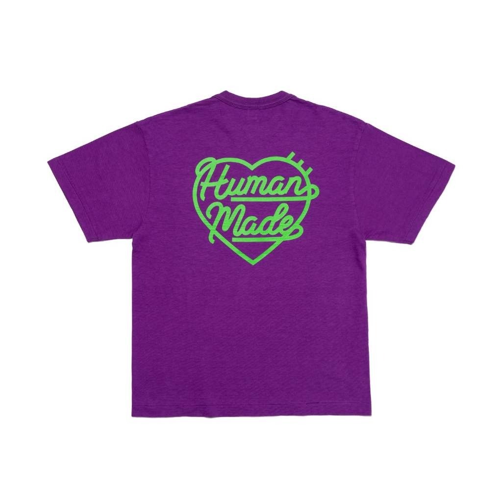 2024SS HUMAN MADE COLOR T-SHIRT 彩色 背後 LV愛心 短T 現貨